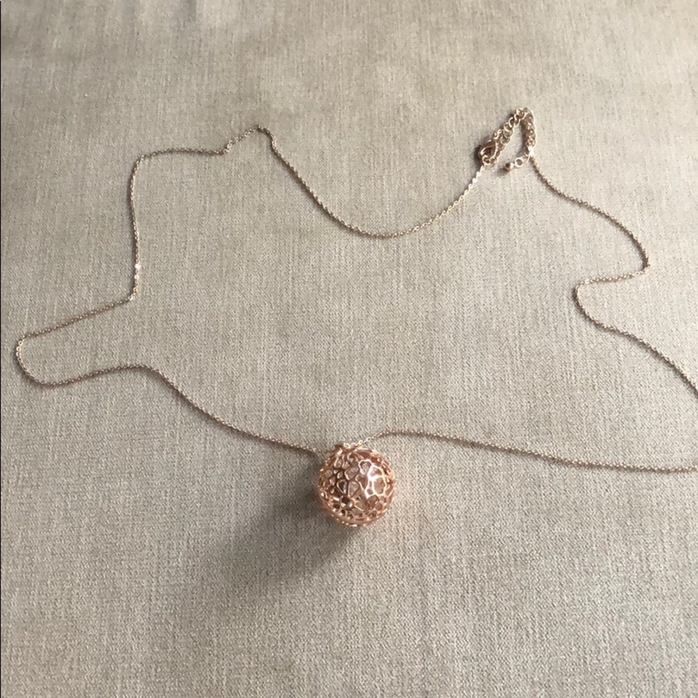 Loft Rose Gold Long Necklace